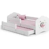 KOBI Wave Doppelbett 160x80 - Schlafende Prinzessin