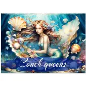 CALVENDO Conch-Motive (Wandkalender 2027, DIN A2, Querformat), 12-Monats-Wandkalender