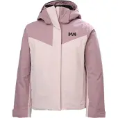 Helly Hansen - Wasserdichte und isolierende Skijacke mit Primaloft&reg; - Jr Girl Icelily Jacket Pinkshake - Kindergröße 14 Jahre - Rosa