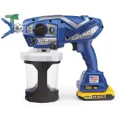 Graco Farbpistole ULTRA AIRLESS Akku 2 x 18 V 2Ah DEWALT mit Ladegerät und Tasche