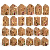 Dripio Adventskalender 24 Pfefferkuchenhäuschen zum Selbstbefüllen