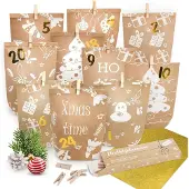 Dripio Adventskalender zum Befüllen, Papier/Karton, 50 g