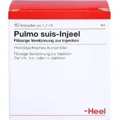 Heel Pulmo Suis Inj Org 10 ST