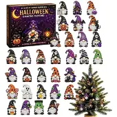 Merkloos Halloween-Adventskalender mit Strass-Dekorationen