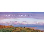 Merkloos Panorama-Wandkalender 2025 – Meereslandschaften von Hans Jessel