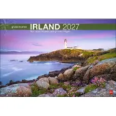 Merkloos Wandkalender 2027 – Beeindruckende irische Landschaften, Format XL