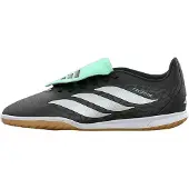 Adidas Fußballschuh PERFORMANCE "PREDATOR CLUB SALA KIDS, UMSCHLAGBARE ZUNGE", Kinder, Gr. 31, schwarz (core schwarz, silber metallic, pulse mint), Synthetik, Schuhe Fußballschuh, für Hallenboden
