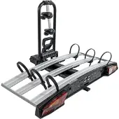 Menabo Alcor 3 | Fahrrad-Heckträger für 3 Fahrräder für die Anhängerkupplung - Aluminium