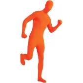 Rubies Orangefarbenes Ganzkörperkostüm