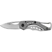 MFH - Max Fuchs FoxOutdoor Klappmesser, "Piccolo", Einhand, mit Karabiner