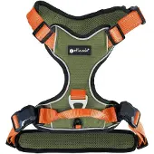 Petlando Hundegeschirr Magnetech mit Magnetschnalle und Griff, reflektierend