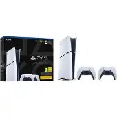 Sony Interactive Entertainment Playstation 5 Slim Digital, PlayStation 5, Schwarz, Weiß, 16384 MB, GDDR6, 448 GB/s, AMD