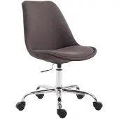 TPFLiving Bürostuhl Toulon Stoff Creme
