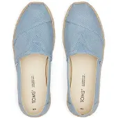 Toms Damen Alpargata Rope Classic Loafer, flach, blau, 35.5 EU