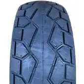 Merkloos Solidchoice – Rollerreifen 100/65-9, Schwarz