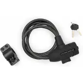 KROSS KZK 110S Fahrradschloss Stahlseil 120cm Schwarz
