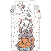 Jerry Fabrics Marie Cat Friends Babybetttuch 100x135, 40x60 cm