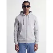 Jack & Jones Kapuzensweatjacke "JJEBRADLEY mit Kapuze, ideal für kalte Jahreszeit" Materialmix, relaxed fit