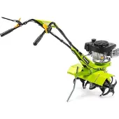 Fieldmann Motoculteur essence FZK 6115-139BL, 2200 W (2,2 kW), 59 cm Arbeitsbreite, 6 Fräsmesser, Motor LONCIN 139 cm³, klappbares Transport-Rad, Stahl-Schutzsystem