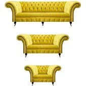 Xl Moebel Gmbh Designer Chesterfield Gelbe Couchgarnitur Sofas Sessel 3tlg