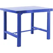 Simon Rack PROREGAL Werkbank BUFFALO METAL | HxBxT 83x180x73cm | Traglast 600kg | Blau