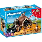Playmobil Mammoth Skeleton Tent with Cavemen, 4 Jahr(e)
