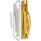 Nordisk Svalbard 1 SI (2.0) Spare Pole Set Alu neutral
