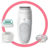 Braun Silk-épil 5 5-625, Epilierer für Epilations-Einsteigerinnen für eine sanfte Haarentfernung, weiß/grau