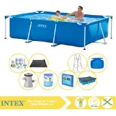Intex Rechteckiger Frame Pool - 260x160x65 cm - 9-teilig S30111