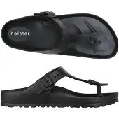 Original Brands Holster Holster Damen Coastal Slide Sandalen SCHWARZ 39