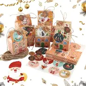 Dripio Adventskalender zum Selbstbefüllen, 24 Häuser, DIY Weihnachtskalender