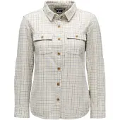 Black Diamond W Project Twill LS Shirt chalk-fog blue (9800) XSM