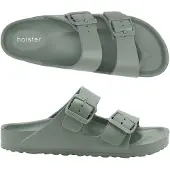 Original Brands Holster Holster Sundreamer Vegane Damen-Pantoletten GRÜN 37
