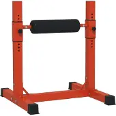 Markenlos Squat Stand - Verstellbar für effektives Krafttraining - Rot