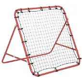 Markenlos Trainings-Rebounder für Fußball - Verstellbares Kickback-Netz für mehrere Sportarten