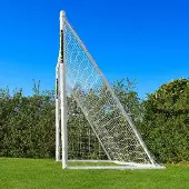 Markenlos Fußballtor mit Zielblatt für effektives Schusstraining - PVC