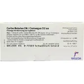 Weleda Carbo Betulae D 8 Crat D 2 8 ML