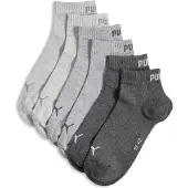 Puma UNISEX QUARTER PLAIN 3P anthraci/l mel grey/m mel grey