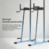 Selius Multifunktions-Kraftstation – Ganzkörpertraining – Gewicht: 53,4 kg – Legierter Stahl, ABS-Kunststoff