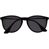 Opulize Jet Sonnen Leser Brille Stilvoller großer Designer-Rahmen Kratzfest Getö