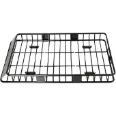 Selius Dakkofferhalterung – Gepäckträger – Autodachgepäckträger – Verstellbar, 109-162 cm – Max. 100 kg, Stahl, Schwarz