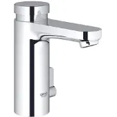 Selius Waschbeckenarmatur – Automatisch absperrende Badezimmerarmatur – Wasser sparende Mischarmatur – Chrombeschichtung