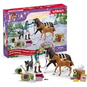 OCreon Adventskalender für Pferde – Ab 5 Jahren – Spielsets – 36 Teile