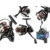 Rumpol Black Bass 5000 Angelrolle mit Frontbremse