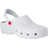 REPOSA Uni Light Shock Clog, Weiß, 39 EU