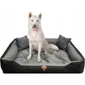 Dogs 4 Life BASIC Hundesofa 100x75cm Wasserdicht Grau