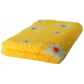 Buba DRY BED Hundebett 75x50 cm rutschfest gelb