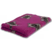 Buba A201 DRY BED Hundebett 28mm Antirutsch Pink