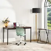 FURNITURER Schreibtisch für Kinder 120x70 cm | Kombinierbar mit Stühlen | MDF-Pl
