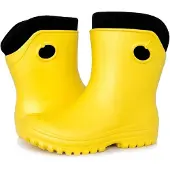 FORTMEN Leichte Gummistiefel Damen EVA gefütterte Garten Regenstiefel Boots Stiefeletten